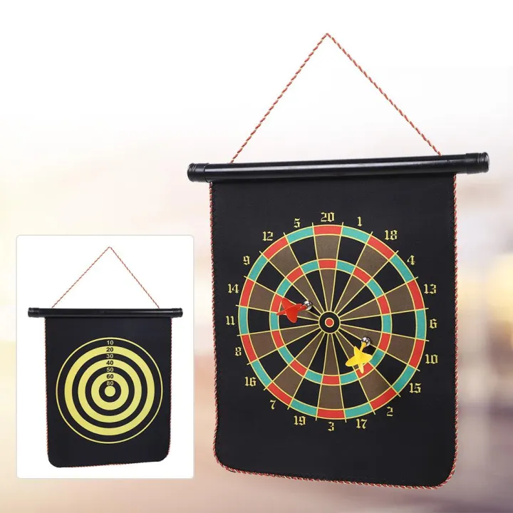 【COD】แม่เหล็ก Dartboard Set REVERSIBLE Dartboard ลูกดอกแม่เหล็กชุดที่ปาลูกดอกแม่เหล็กเด็ก