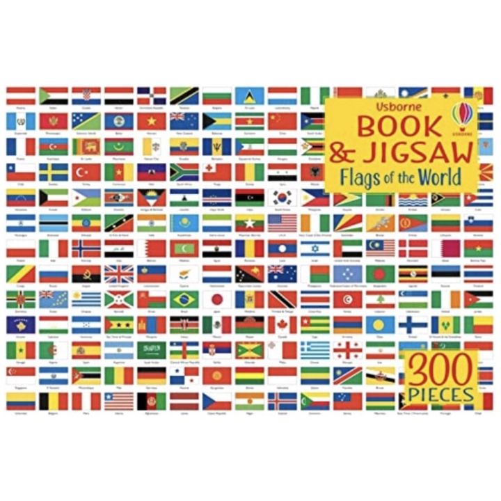 Bestseller &gt;&gt;&gt; จิ๊กซอว์ Flags of the World Book and Jigsaw (Usborne Book and Jigsaw) Loose Leaf