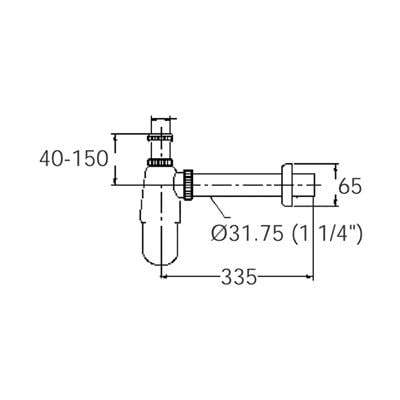 buy-now-ท่อน้ำทิ้งอ่างล้างหน้า-แบบกระปุก-american-standard-รุ่น-a-8104-n-ขนาด-30-ซม-โครเมียม-แท้100