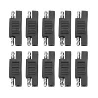 10 Pcs 12/24V Solar SAE Polarity Reverse Adapter Connectors for Quick Disconnect Extension Cable Solar Panel Battery