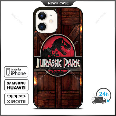 Jurassic Park The Door Phone Case for iPhone 14 Pro Max / iPhone 13 Pro Max / iPhone 12 Pro Max / XS Max / Samsung Galaxy Note 10 Plus / S22 Ultra / S21 Plus Anti-fall Protective Case Cover