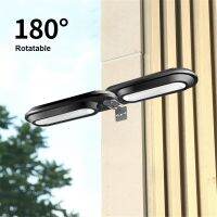 WEIXIN Solar Street Light Outdoor Parking Lot Lamp Wireless Waterproof Garden Street Deck Yard Garage Patio Security Led Wall Sunlight