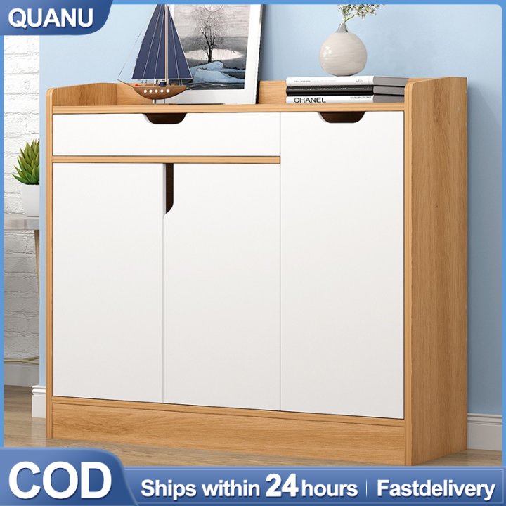 QUANU-Shoe Cabinet Shoes Rack almari kasut rak kasut Large Capacity ...