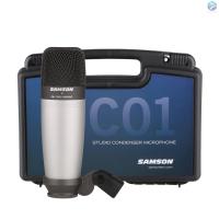 Samson C01 *ของแท้รับประกัน 1ปี* Condenser Microphone ไมโครโฟนคอนเดนเซอร์, 40 Hz-18 kHz, SPL 136dB, 200 Ohms ฟรี!! กล่องใส่/ ตัวจับขาไมค์