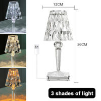 Crystal Projector Atmosphere Led Table Lamp Desk Night Light Room Decor Nights Lights For Bedroom Coffee Home Decoration