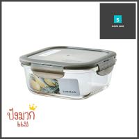 กล่องอาหาร LOCKNLOCK EURO 0.75 ลิตร สีเทาFOOD CONTAINER LOCKNLOCK EURO 0.75L GREY **สินค้าแนะนำ**