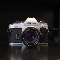 กล้องฟิล์มล้อง Nikon FG +Nikon 50f1.8ais  (pancake)