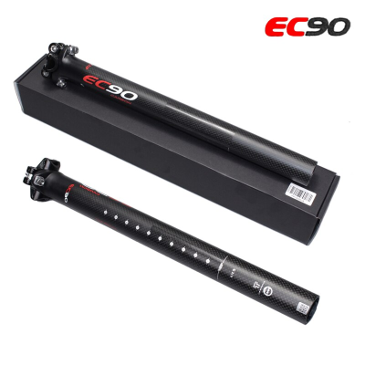 EC90 หลักอานจักรยานฟูลคาร์บอน ขนาด 27.2/30.8/31.6 x 400 mm. 3k matt