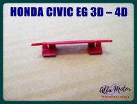 HONDA CIVIC EG 3D – 4D Year 1992-1995 SADAN HATCHBACK FRONT WINDSHIELD CLIP LOCK PLASTIC "RED" (1 PC.) #กิ๊บล็อคคิ้วกระจกบังลมหน้า (สีแดง ก้างปลา)  1 ชิ้น