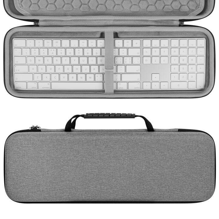 Geekria Hard Keyboard Carrying Case Compatible with APPL Magic Keyboard