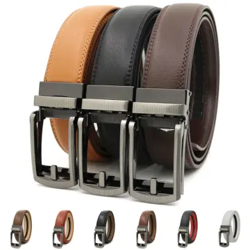 Buy Mochi Men Black Belts Pin Buckle Online