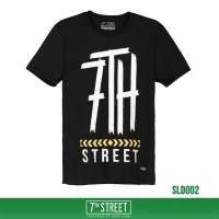 เสื้อยืด 7th Street (ของแท้) รุ่น SLD002 T-shirt Cotton100%