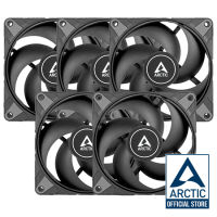 [Arctic Official Store] ARCTIC P12 PWM MAX 3300RPM (BLACK/BLACK) - 5 PACKS (Computer fan / พัดลมระบายความร้อนคอมพิวเตอร์)