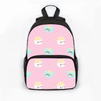【Hot Sale】 New cute cartoon student backpack large-capacity polyester creative Korean version of primary school students shoulders can be D-made on behalf