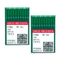 20ชิ้นเข็ม DPX5 Groz-Beckert สำหรับอุตสาหกรรม Doubel เข็มจักรเย็บผ้า DP * 5 134 135X5 SY1955ถัก20:05บอล-Point