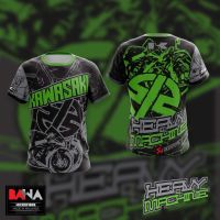 （ALL IN STOCK 2023）  Kawaasaki Heavy Machine Jearsy Design Tshirt Sublimation Jersey Unisex Full Print