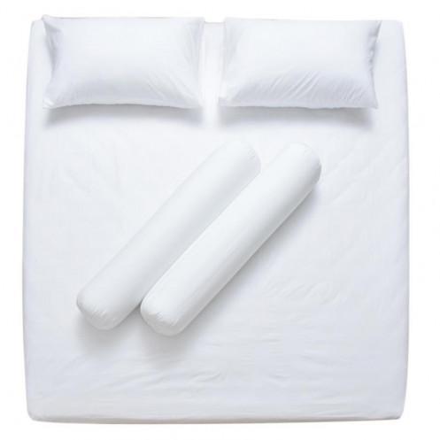 bari-เบสิโค-ชุดผ้าปูที่นอน-สีขาว-ขนาด-6-ฟุต-5-ชิ้น