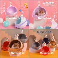 โรงงานขายตรง Hamsterth ของเล่น อวกาศ บ้าน เรซิ่น ชามอาหาร อาหาร แฮมสเตอร์ ของเล่นสำหรับสัตว์เลี้ยง