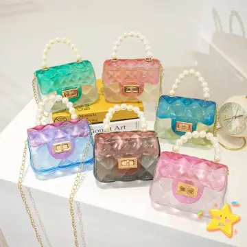 Shop Mini Sling Bag Transparent Jelly with great discounts and
