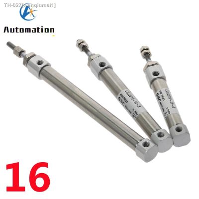 ✈ CDJ2B Type Mini Pneumatic Air Cylinder Double Acting Single Rod 16mm Bore 10 150mm Stroke CDJ2B16