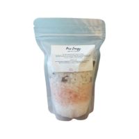 Bath salt  - PURE ENERGY / แช่ตัวในอ่าง - พลังงานบริสุทธิ์  เกลือเอปซอม เกลือหิมาลัย และเกลือทะเลเดดซี รวมถึงสมุนไพรที่ให้พลังงานและน้ำมันหอมระเหย