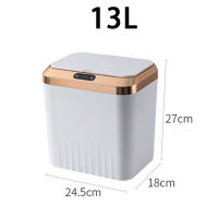 Smart Sensor Trash Can Electronic Automatic Dustbin Waste Bin Rubbish Can Garbage Storage Bucket for Bathroom Toilet Kitchen