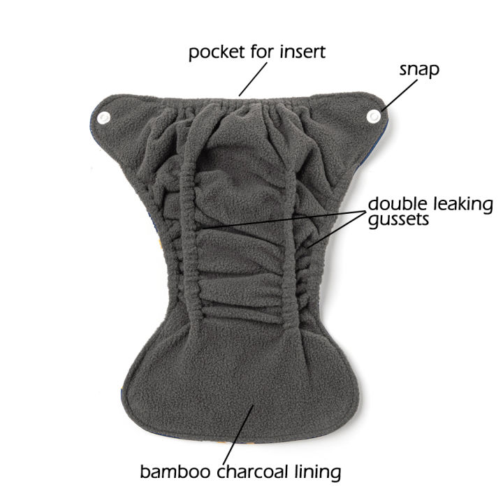 ทารกแรกเกิดกระเป๋าผ้าอ้อมผ้าผ้าอ้อม-nb-ก่อนวัยอันควรผ้าอ้อมตะขอและห่วงถ่านไม้ไผ่ซับกันน้ำ-pul-ด้านนอกพอดี2-5กิโลกรัม