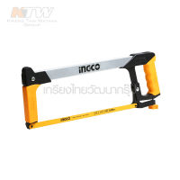 INGCO  เลื่อยตัดเหล็ก HHF3008 โครงเลื่อย 12 นิ้ว พร้อมใบเลื่อย ( 12" Hacksaw Frame ) - โครงเลื่อยเหล็ก / เลื่อยตัดเหล็ก