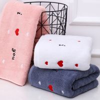 ▨❣ 70x140cm Cotton Bath Towel 75x35cm Face Hand Towel Set Absorbent Sports Towel Couple Christmas Gift Wedding Decoration T17