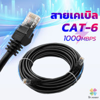 MD สายเคเบิล สายแลน LAN รองรับความถี่ 1000 Mbps ความยาว 5m-10m Network cable