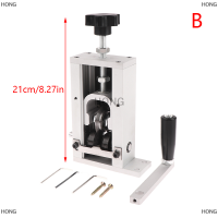 HONG เครื่องปอกสายไฟแบบพกพาด้วยมือเครื่องมือปอกสายทองแดงสำหรับสายเคเบิล1-21มม. สามารถเชื่อมต่อสว่านมือ
