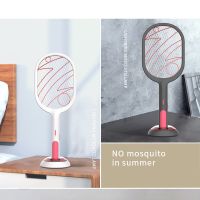 Hot Sale 3000V Electric Insect Racket Swatter Zapper USB 1200mAh Rechargeable Mosquito Swatter Kill Fly Bug Zapper Killer Trap