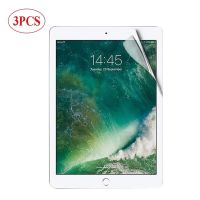 [HOT DOLXIOWEOH 539] 3Pcs Screen Protector ฟิล์ม Ultra Clear PET สำหรับ iPad 2018 9.7 Air 2 3 4 10.5 2020 Pro 11 10.2 7th Gen Mini 4 5