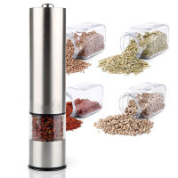 Kitchen Tools Electric Tool Spice Grain Mills Steel Grinder Electric Grinder Pepper And Salt Mill