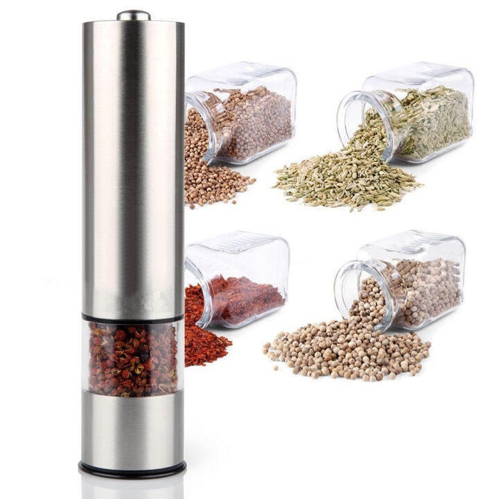 Steel Grinder Grinder Grinder For Spices Spice Grain Mills Mill Pepper And Salt Automatic