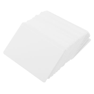 Blank White Cardboard paper Message Card Business Cards Word Card DIY Tag Gift Card About 100pcs (White)
