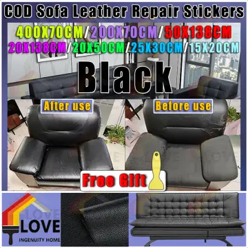 DIY Self-Adhesive Leather Repair Patch Car Seat Couch Sofa Renovation  Sticker