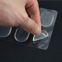 ♨ 6pcs Foot Care Silicone Round Shoes Pad Gel Insole Insert Cushion Stick Anywhere to Protect foot from hurt