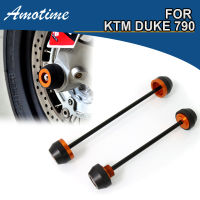 ลูกบอลป้องกันการตกสำหรับ KTM อะลูมินัมอัลลอย DUKE790บอลป้องกันการด้านหน้าและด้านหลังบอลป้องกันด้านหน้าและด้านหลังดุมล้อด้านหลัง