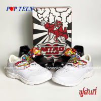 POPTEEN รุ่น 333 / 222 รองเท้านักเรียนชาย รองเท้าหนัง รองเท้าพละ Nitro man ไซส์ 27-32 ของเเท้ พร้อมส่ง