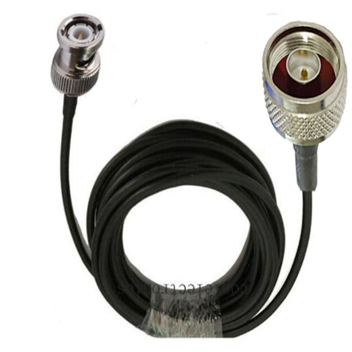 BNC Male to N Male Connector RG58 50-3 RF Coax Coaxial Wires Cable 50ohm 50cm 1/2/3/5/10/15/20/30m