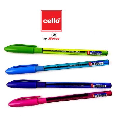 CELLO เซลโล ปากกาลูกลื่นฝา 0.7 mm. รุ่น Tri-grip คละสี 1x3 ด้าม/แพ็ค(ซื้อ 1 แพ็ค แถม 1 แพ็ค)