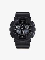 G-Shock นาฬิกาข้อมือผู้ชาย Casio G-Shock Black Dial Black   รุ่น GA-100CF-1ADR ของแท้ 100% มีการรับประกัน 1 ปี คืนสินค้าภายใน 15 วัน  Ralunar