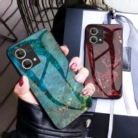 OPPO Reno 7 4G เคสนิรภัยเคสโทรศัพท์กระจก Soft TPU Edge Protection Hard กันกระแทก OPPO Reno7 4G ฝาหลัง