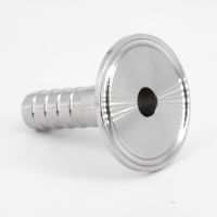 16mm Hose Barb x 1.5 Tri Clamp SUS 304 Stainless Steel Sanitary Tri-Clamp Hosetail Coupler Fitting Home Brew