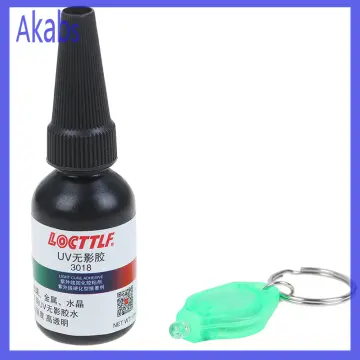 UV Glue Curing Adhesive Transparent Crystal Glass Repair Tool Liquid Glue  10ml