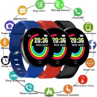 ▨┇⊙ lhgjbhd D18 Upgrade Men Smartwatch Rate Blood Pressure Sport Smartband IOS