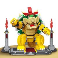 NEW LEGO MOC Cartoon Super Bowser Bros Action Figures Building Blocks Bricks Models DIY Marios Toys For children Christmas Gifts