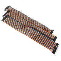 120PCS 40CM DuPont Line 40Pin Female to Female  Male to Male  Male to Female DIY Electronics Kit  For Arduino DuPont Cables