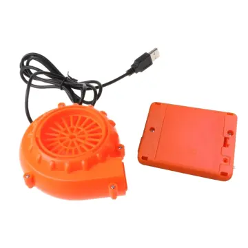 Electric Mini Fan Air Blower For Inflatable Toy Costume Doll Battery  Powered USB